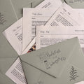 Just the letter