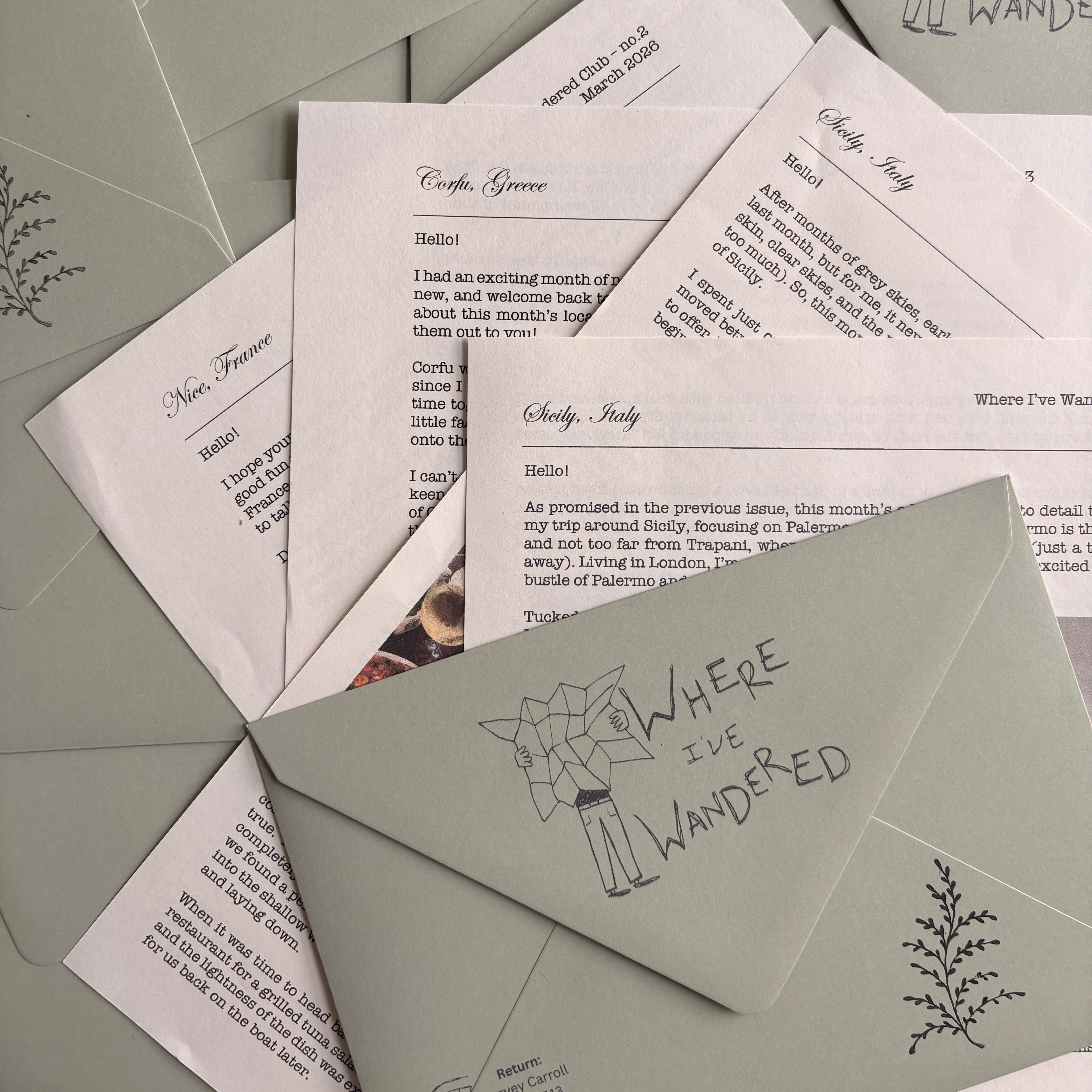 Just the letter